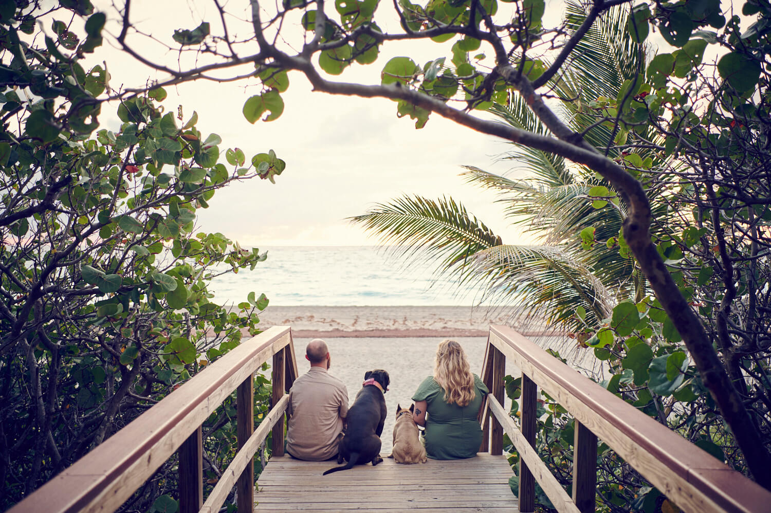 Jupiter Beach Photoshoot with Dogs