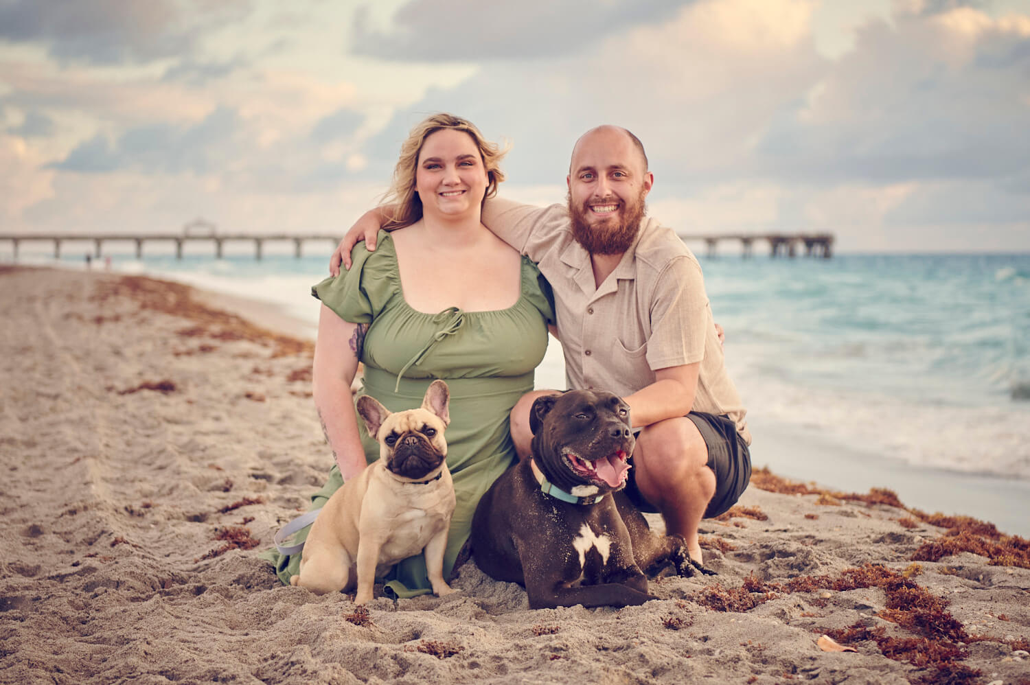 Juno Beach Photoshoot with Dogs