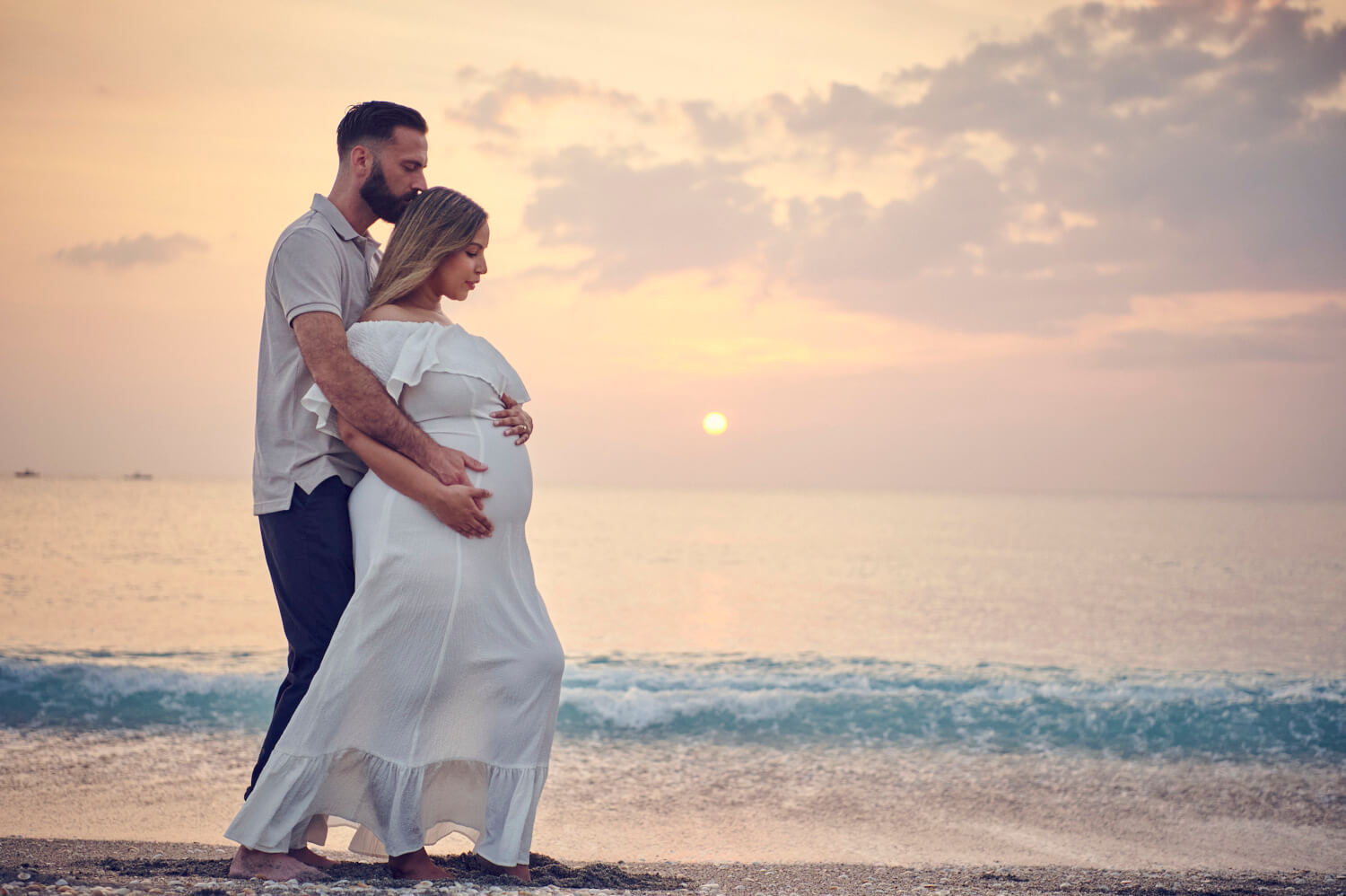 Maternity Photos at Jupiter Beach