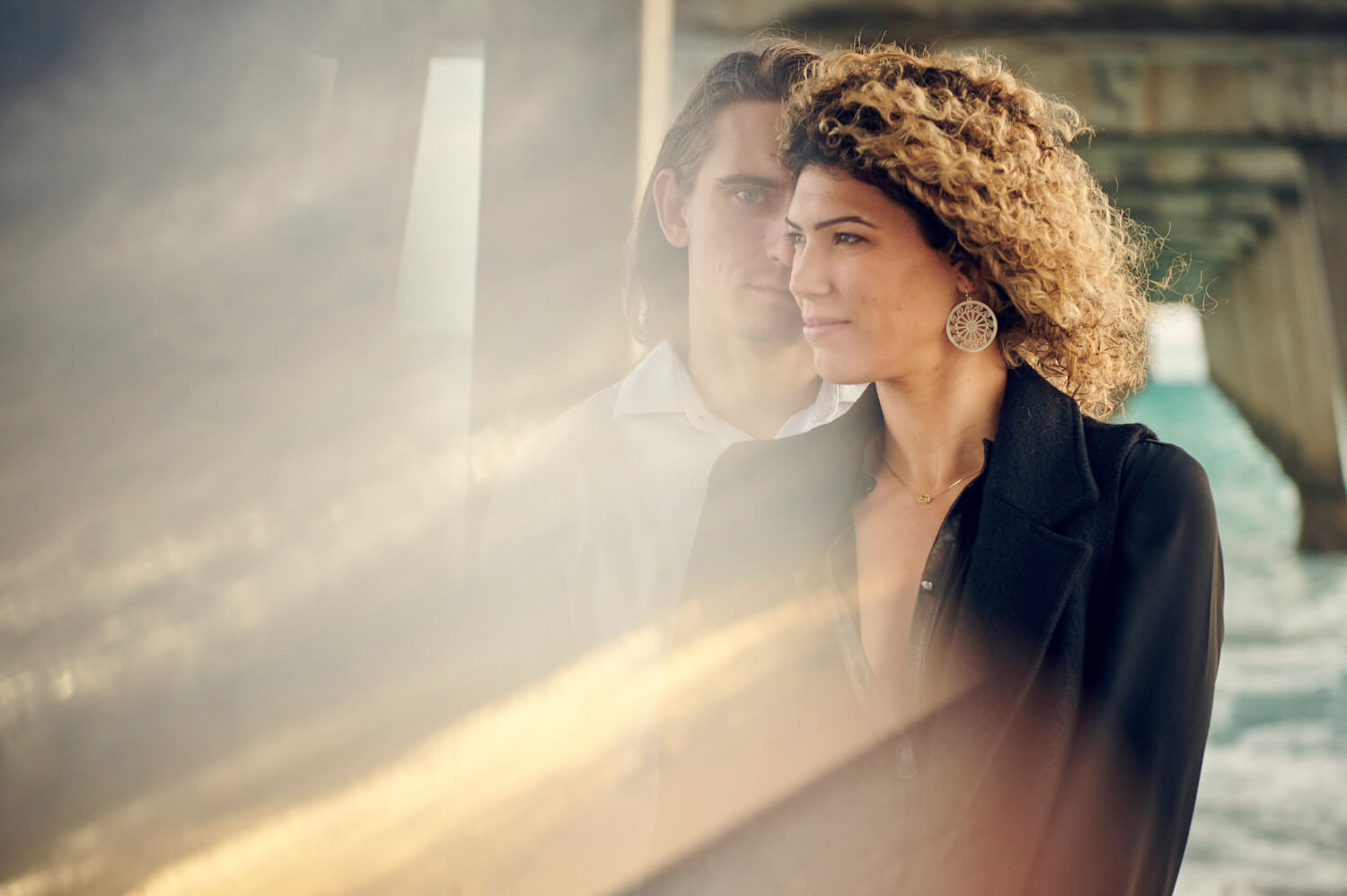 Engagement Session at Juno Beach Pier