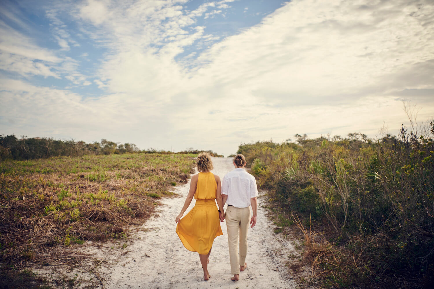 Engagement Session at Juno Dunes