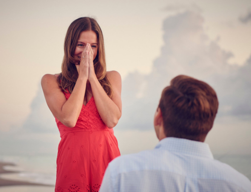 Surprise Proposal at Jupiter Beach | Jacquelyn & Brad