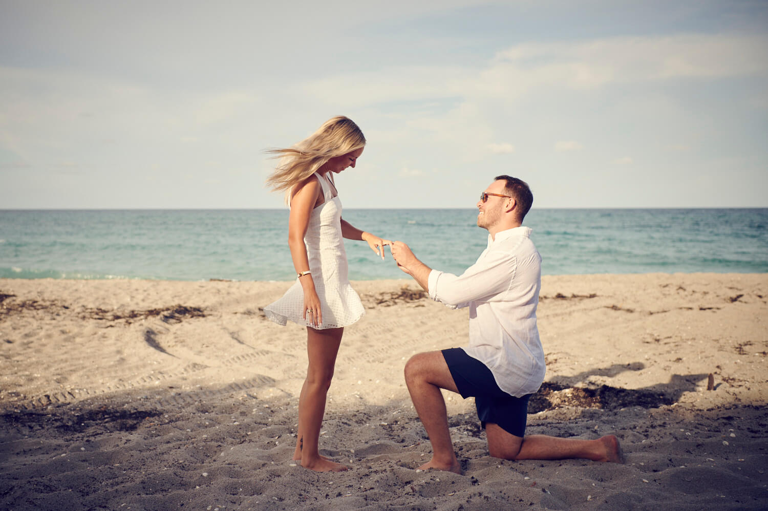 Beach Proposal in Jupiter